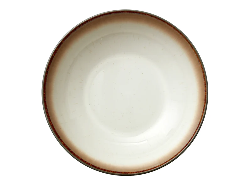 Bitz Pastateller matt grey / shiny cream 20 cm