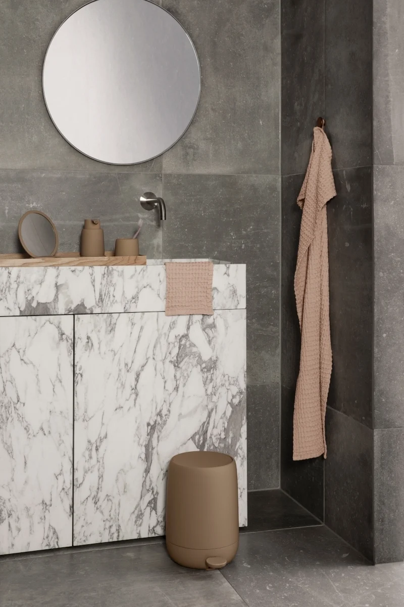 Blomus RIVA Gästehandtücher Tan Set4