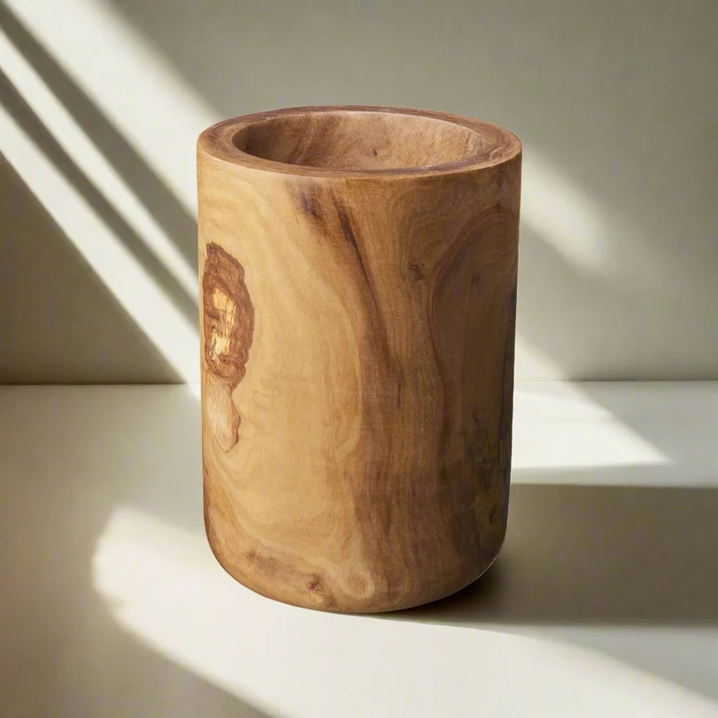 Olivenholz-Spatelhalter - 10x15 cm