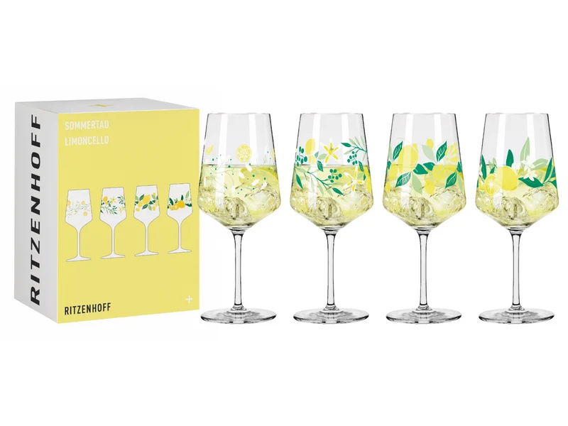 RITZENHOFF Sommertau Limoncello 4er Set (S. Eikler/E. Sprenger-Pieper/A. Vasconcelos) F24