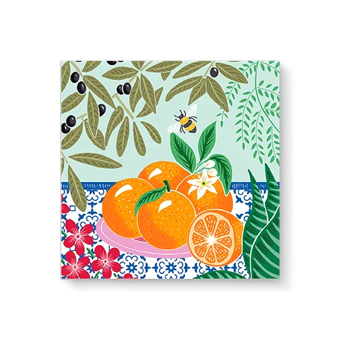 Serviette Alicante - 25x25cm - Set mit 20 Stück