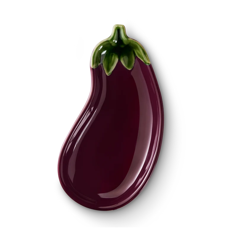 Aubergine Teller - 19x10x2cm