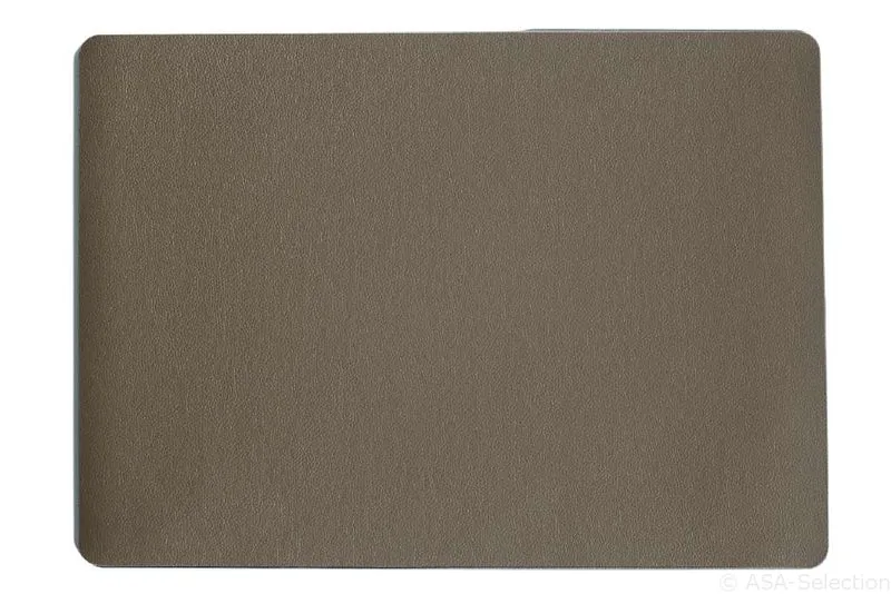 ASA Tischset Lederoptik braun 46 x 33 cm