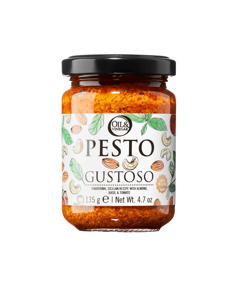 Pesto Gustoso mit Mandeln und Cashewnüssen - 135 g