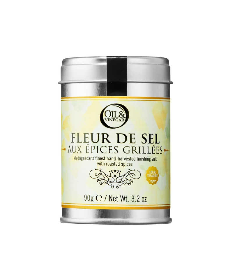 Fleur de Sel - Tischsalz mit Gegrillten Gewürzen - 90 g