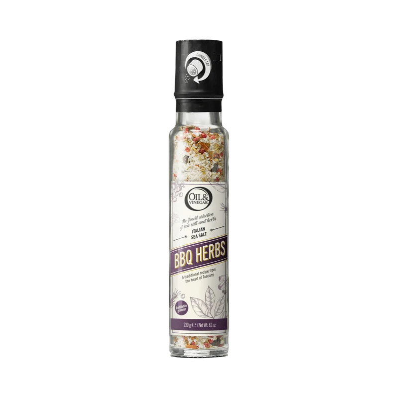Italienisches Meersalz mit BBQ-Kräutern - 230 g