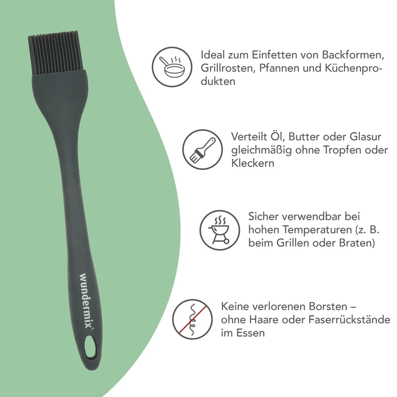 WunderPoach® | Eierpochiereinsatz + Back-Trennspray + Silikonpinsel