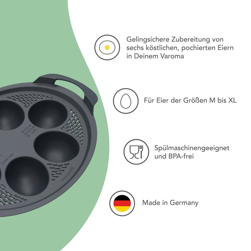 WunderPoach® for six | Eierpochiereinsatz für TM6, TM5, TM31