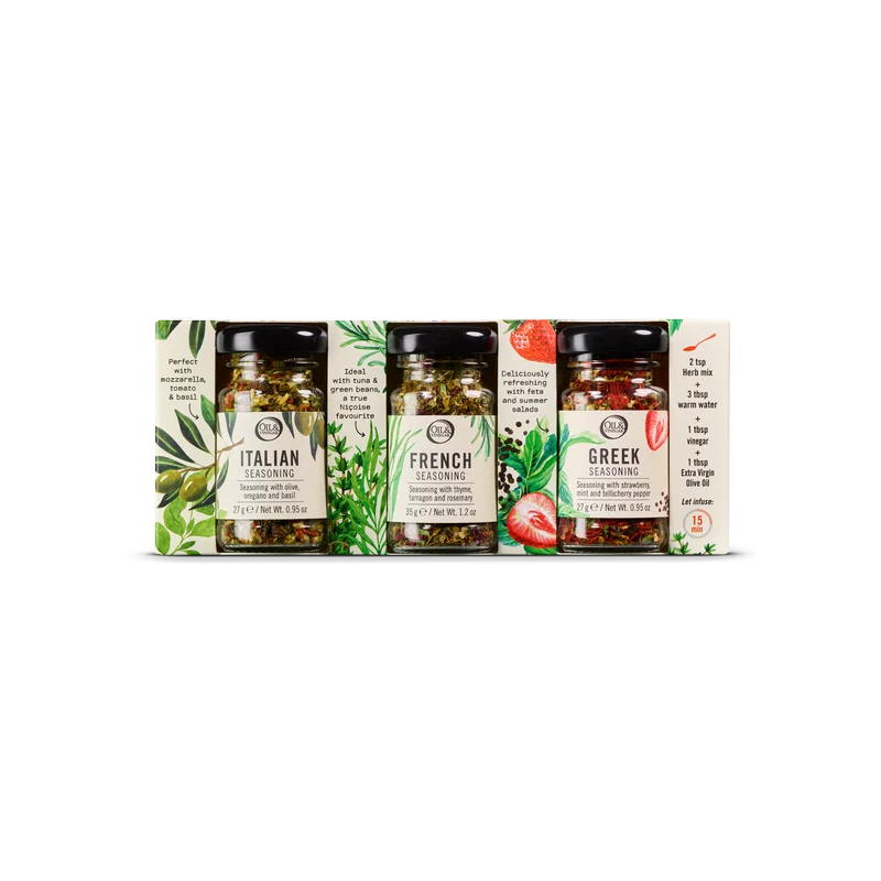 Salatdressing-Gewürz-Trio - 89 g