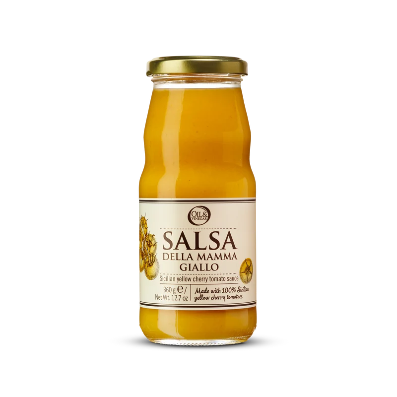 Salsa della Mamma Giallo - Sizilianische gelbe Kirschtomatensauce - 360 g