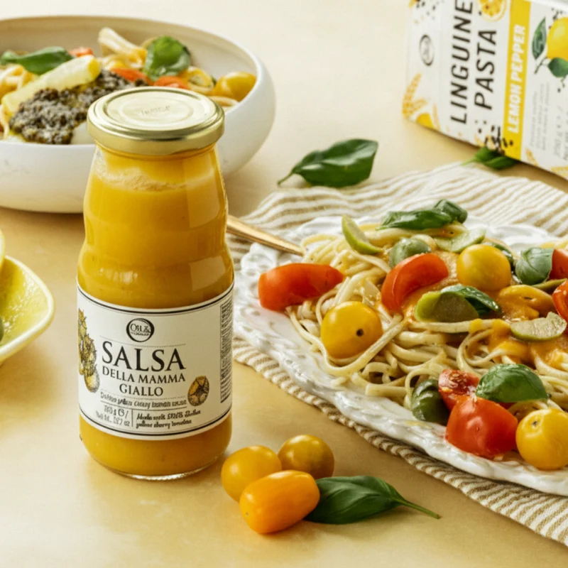 Salsa della Mamma Giallo - Sizilianische gelbe Kirschtomatensauce - 360 g