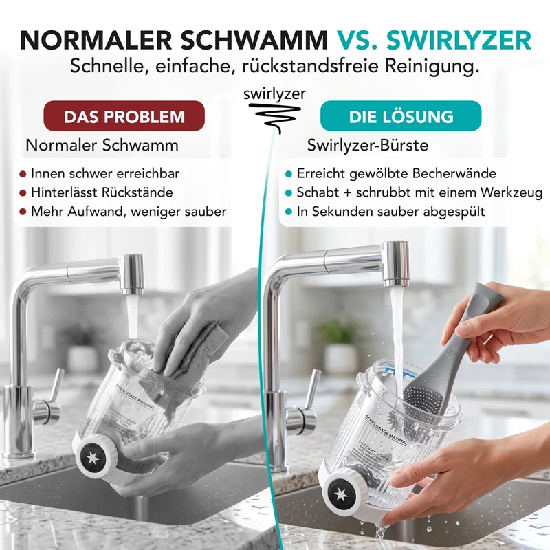 Swirlyzer | Reinigungsbürste für Ninja Creami