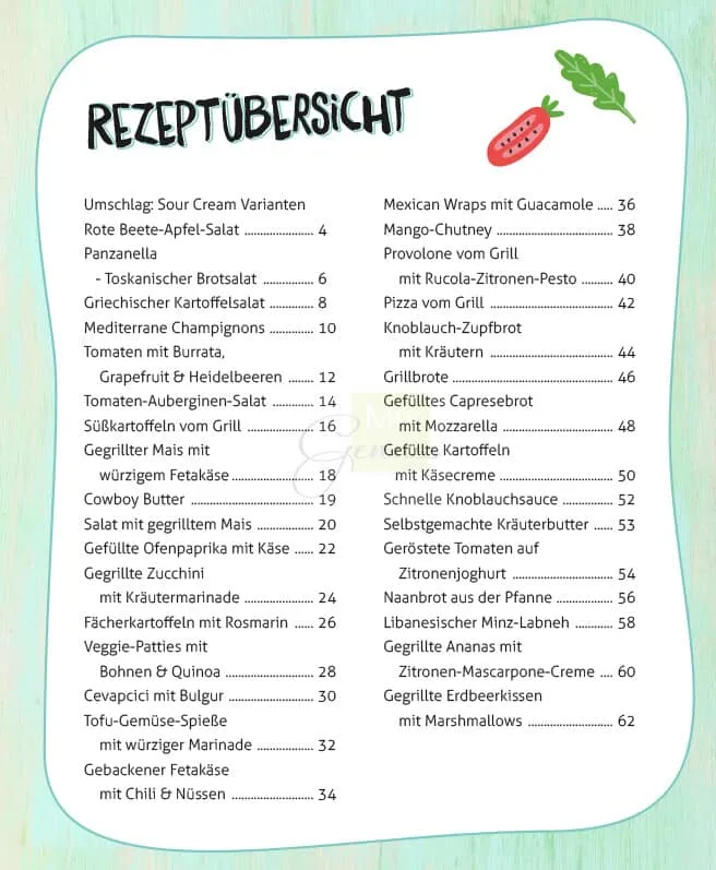Vegetarischer Grillgenuss