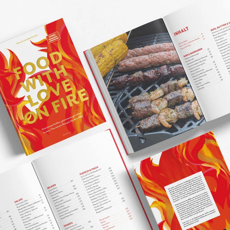 food with love on fire: Gemeinsam grillen, gemeinsam genießen - Thermomix-Ausführung