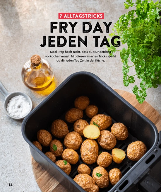 Air Fryer Club - QUICK & EASY - 15 Minuten: 50 schnelle Rezepte - ideal für jeden Tag