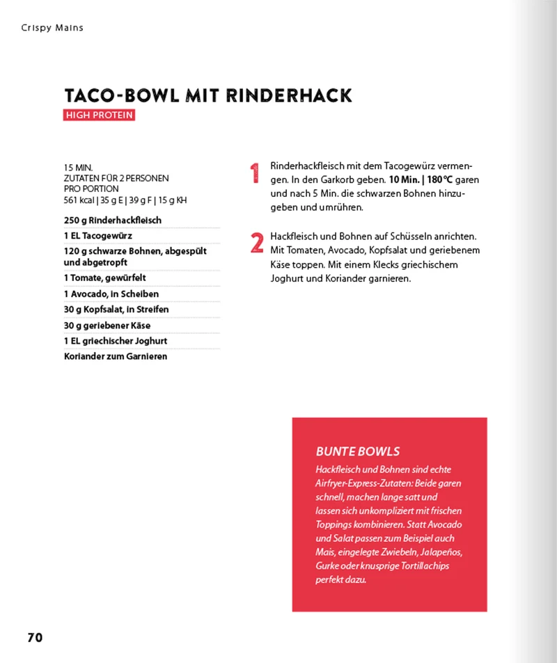Air Fryer Club - QUICK & EASY - 15 Minuten: 50 schnelle Rezepte - ideal für jeden Tag