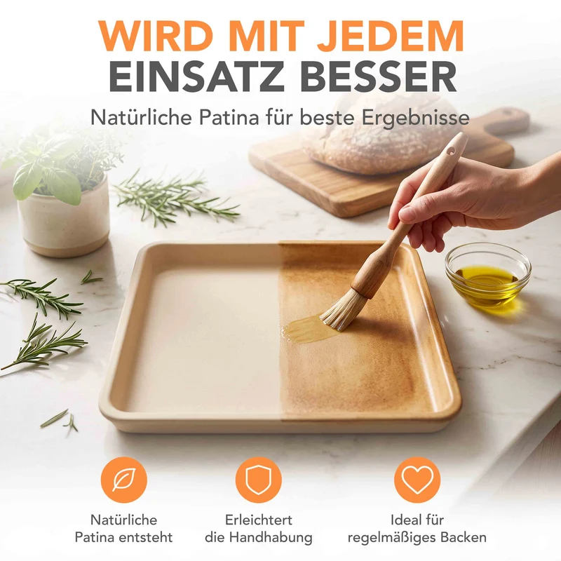WunderKitchen® | Stoneware Backblech (41×30,5 cm)
