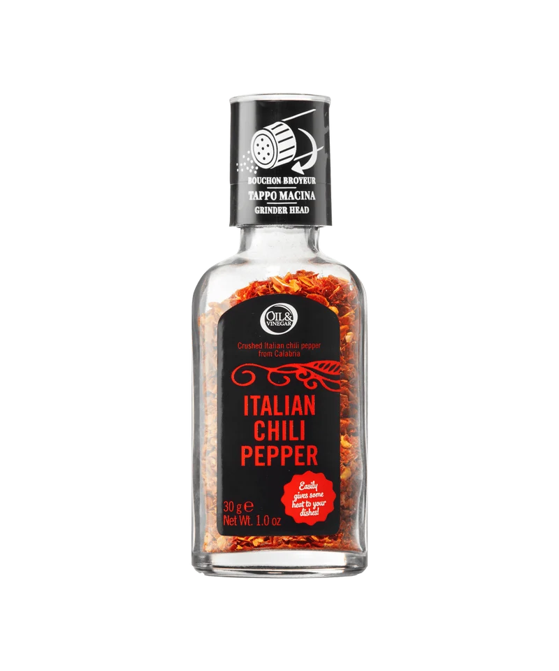Italienische Chilischoten mit Mühle - 30 g