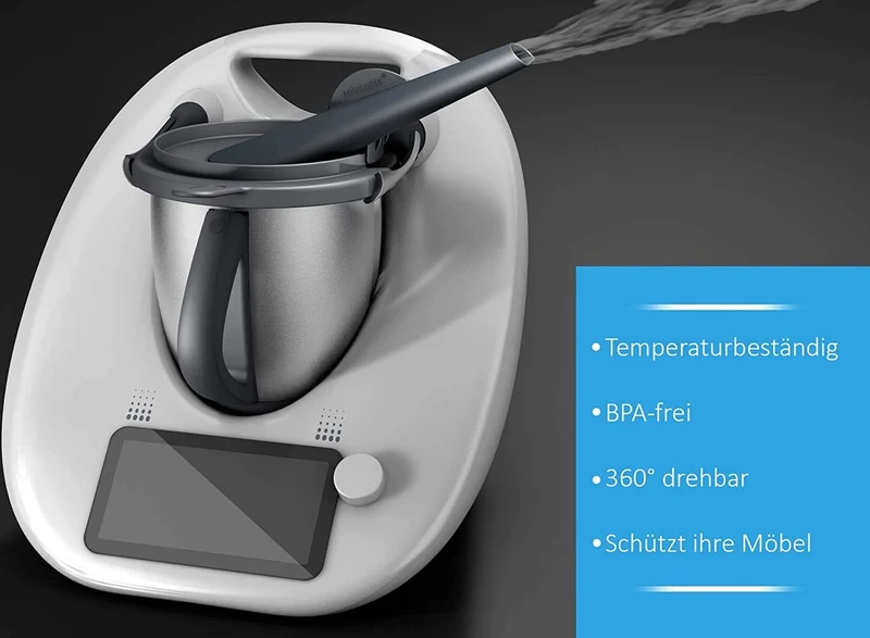 [B-Ware] mixtaste® | Dampfumleiter-Kamin für Thermomix TM6, TM5
