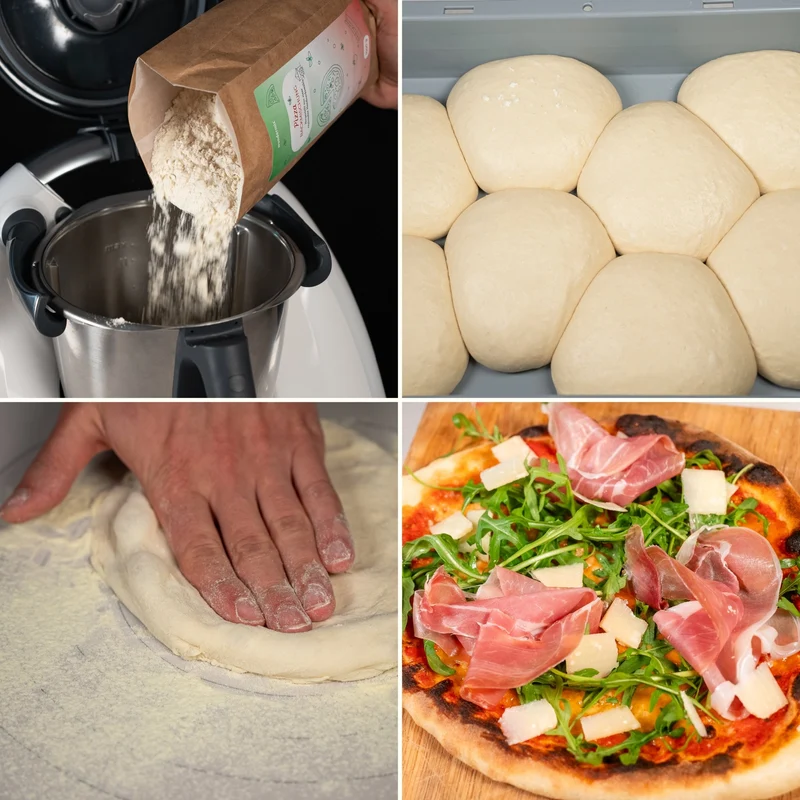 Pizza-Backmischung für 8 köstliche Pizzen | 1000 g
