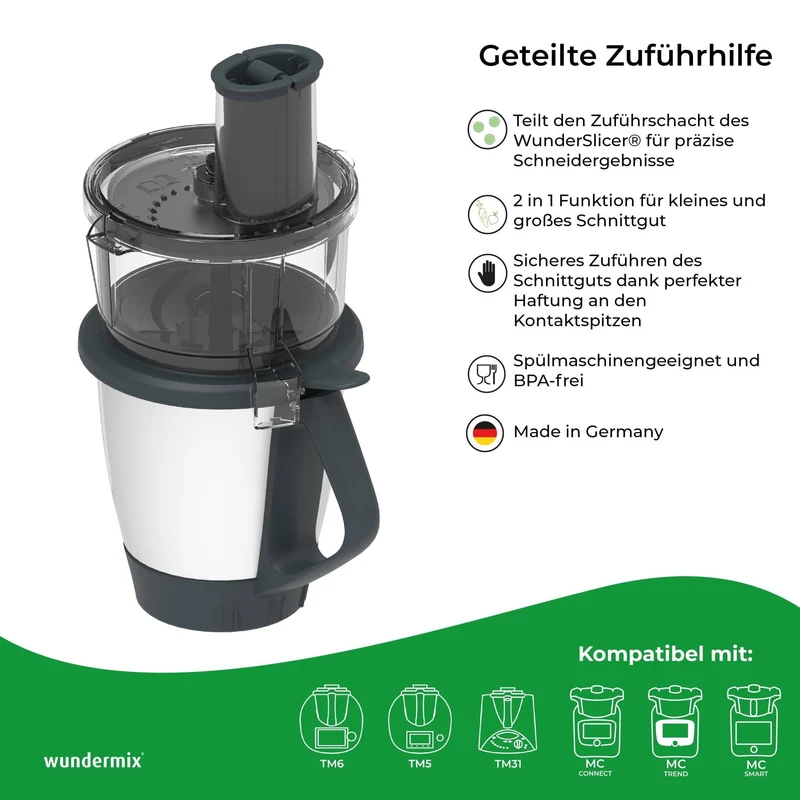 [B-Ware] [Ersatzteil] Geteilte Zuführhilfe für WunderSlicer