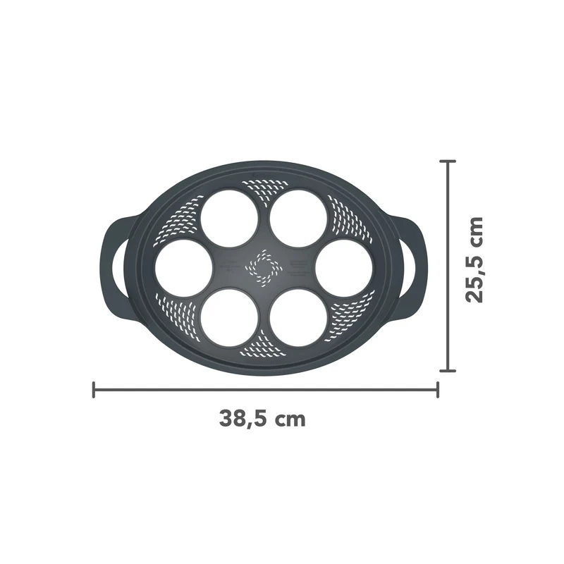 Muffinizer® | inkl. 6 Silikonförmchen | Backform für Thermomix TM6, TM5, TM31