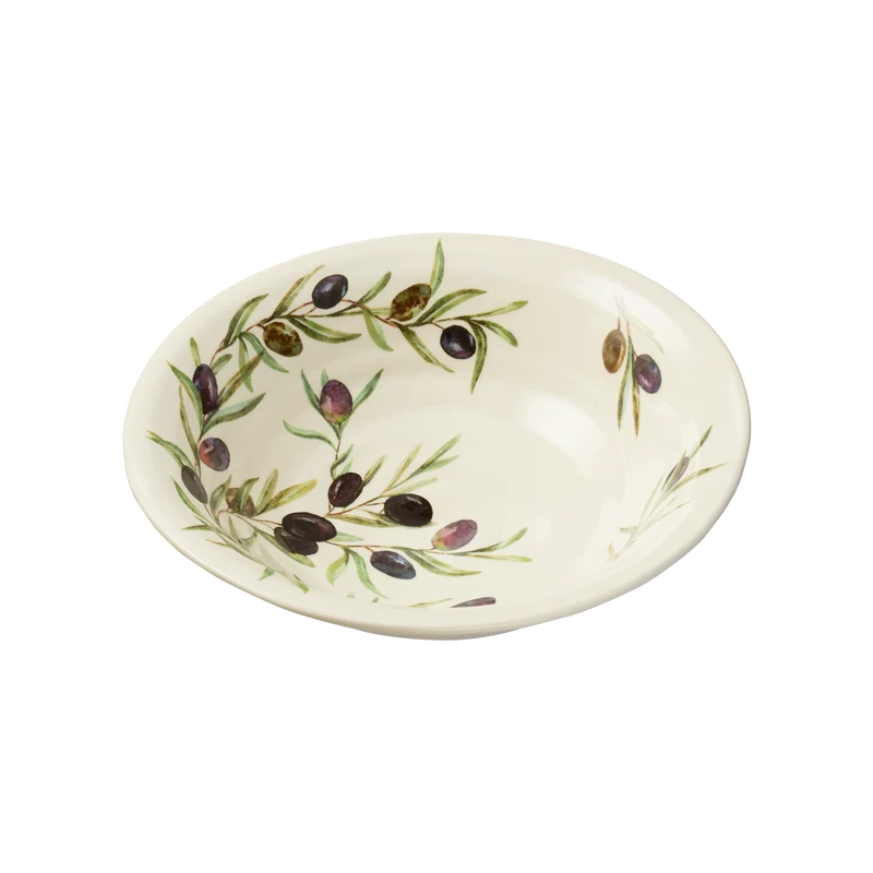 Salatschüssel mit Olivenmotiv - 27 cm