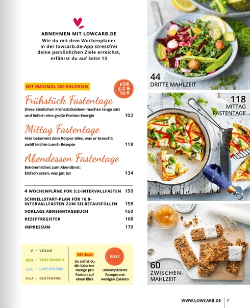 Low Carb - Leichter abnehmen