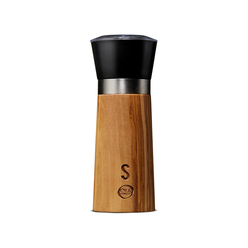 Olivenholz-Salzmühle - 16 cm