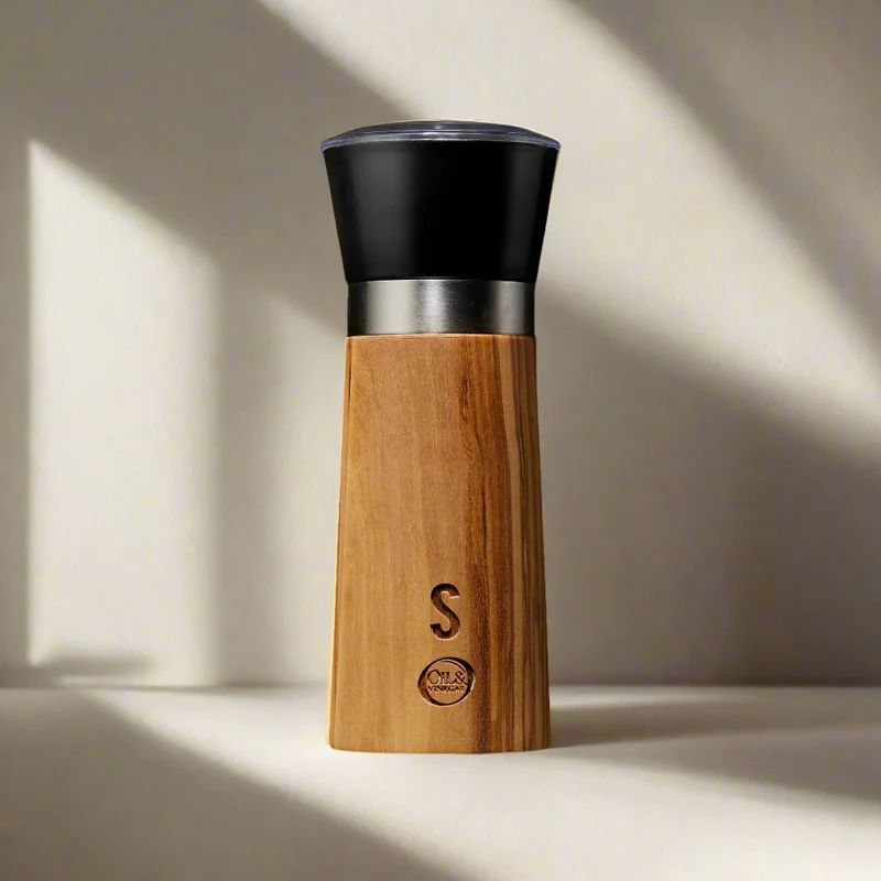 Olivenholz-Salzmühle - 16 cm