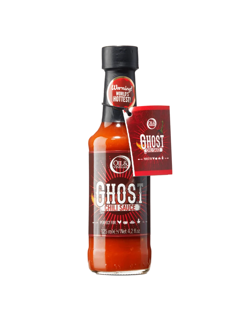 Ghost Chilipfeffer Sauce - Heißeste der Welt! - 125 ml