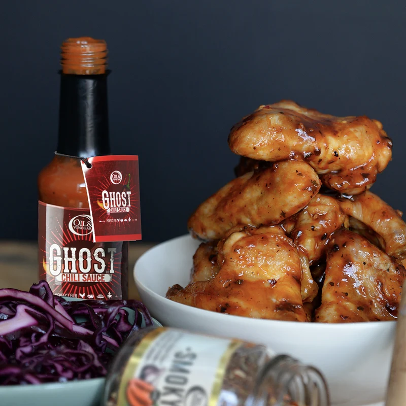 Ghost Chilipfeffer Sauce - Heißeste der Welt! - 125 ml