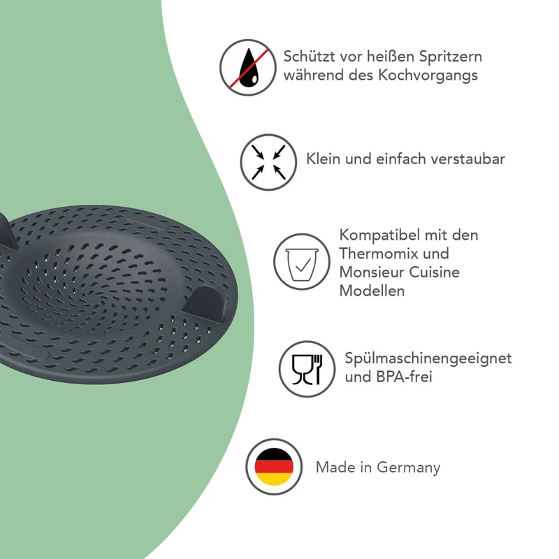 WUUFO® | Spritzschutz für Thermomix & Monsieur Cuisine