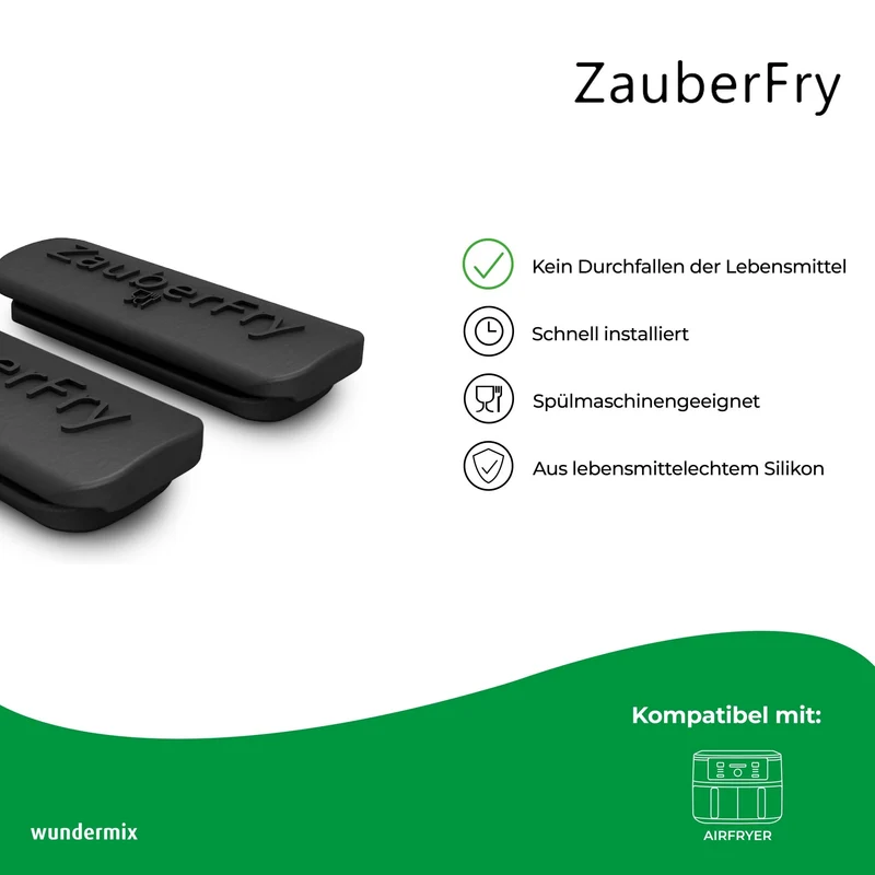 ZauberFry | Gitterstöpsel kompatibel mit Ninja Airfryer (2er-Set)