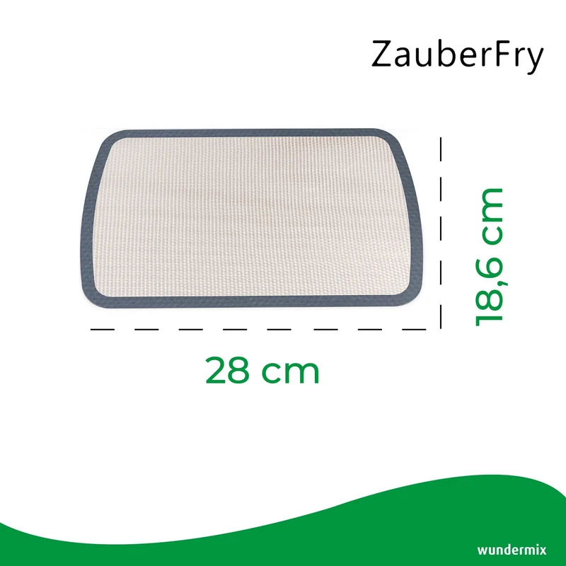 ZauberFry | Dauerbackmatte aus Silikon kompatibel mit Tefal OptiGrill