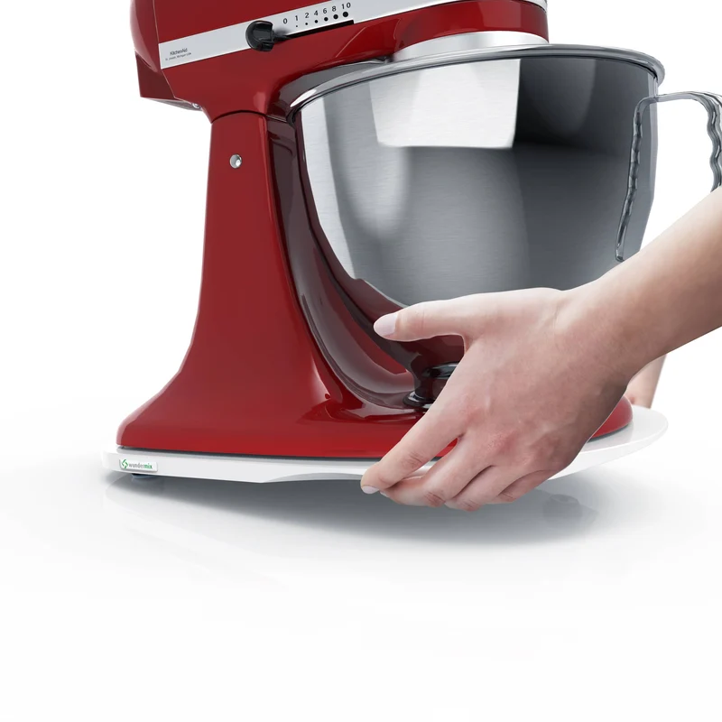 [B-Ware] KitchenSlider® M | Alpine White | Gleitbrett für KitchenAid