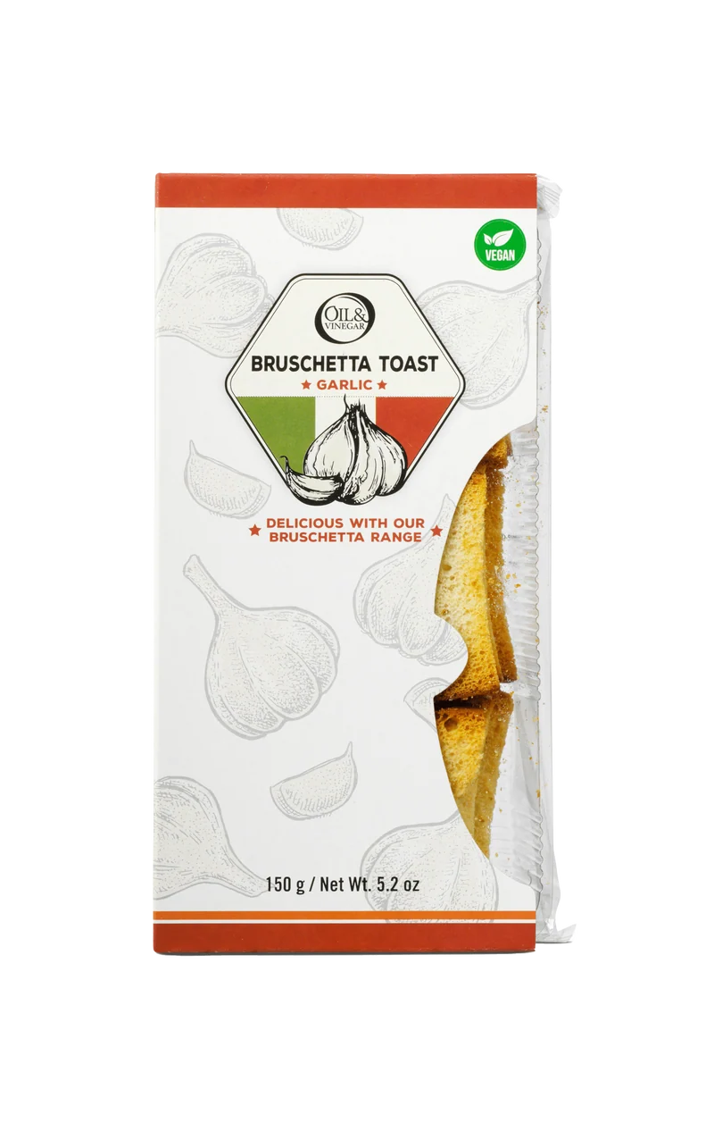 Bruschetta-Toast mit Knoblauch - 150 g
