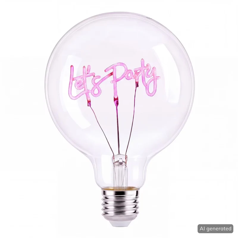 BRIGHT LIGHT LED-Glühlampe Let's Party