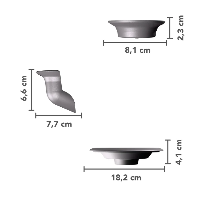 Trichtix® | Multifunktionstrichter 3er-Set für TM6, TM5