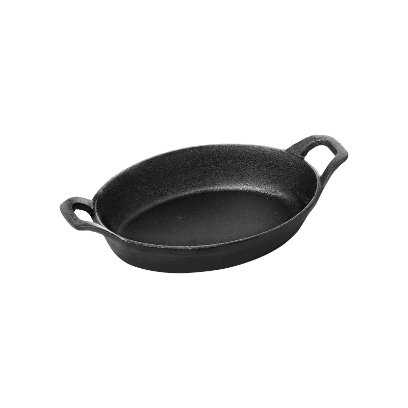 Gusseiserne Pfanne Oval - 24 cm