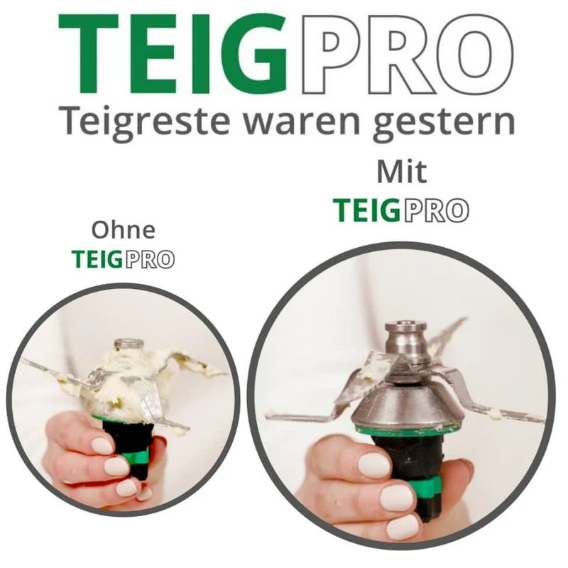 TeigPRO | Teigrestevermeider für Thermomix TM7, TM6, TM5
