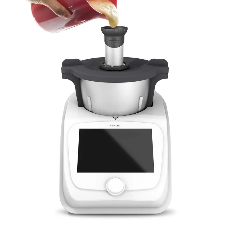 mixle® Spätzleaufsatz V2 aus Edelstahl für Monsieur Cuisine Smart, Connect, Trend & Compact