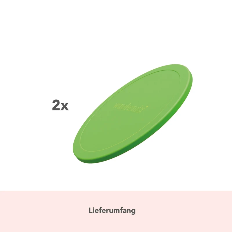 WunderLid® | Silikondeckel für Thermomix-Mixtopf | 2er Set