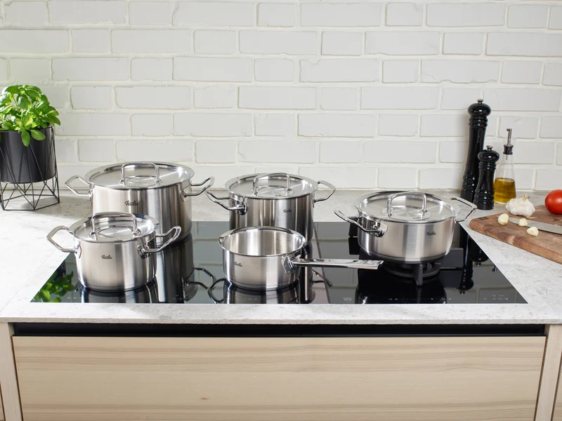 Original-Profi Collection® 5-tlg. Topf-Set mit Metalldeckel