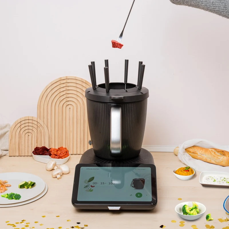 Meltimizer | Fondue-Deckel passend für Thermomix TM7