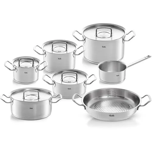 Original-Profi Collection® 7-tlg. Topf-Set mit Metalldeckel