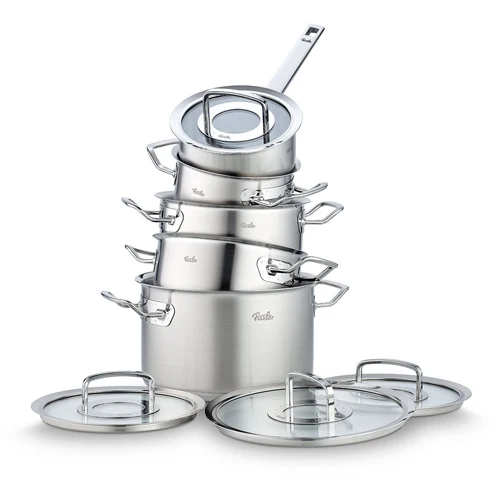 Original-Profi Collection® 5-tlg. Topf-Set mit Glasdeckel