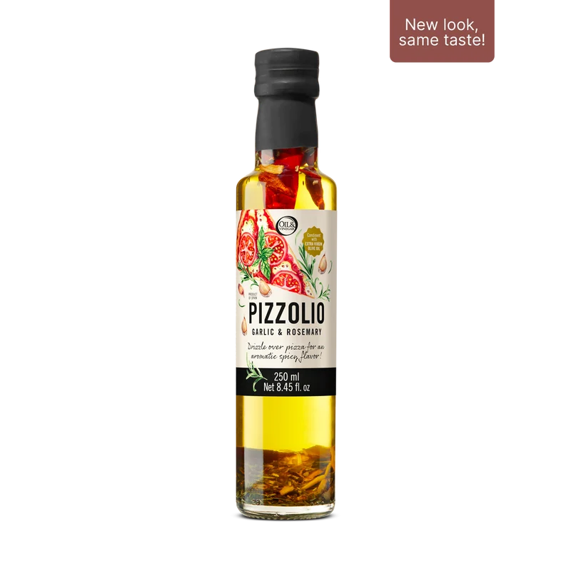 Pizzolio Natives Olivenöl Extra für Pizza - Würzig - 250 ml