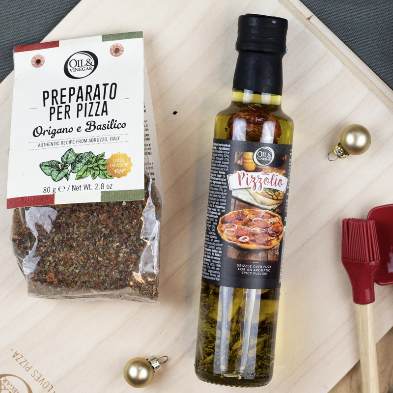 Pizzolio Natives Olivenöl Extra für Pizza - Würzig - 250 ml