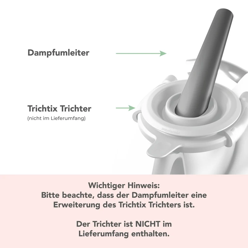 [Erweiterung] Trichtix® Dampfumleiter | passend nur für Trichtix